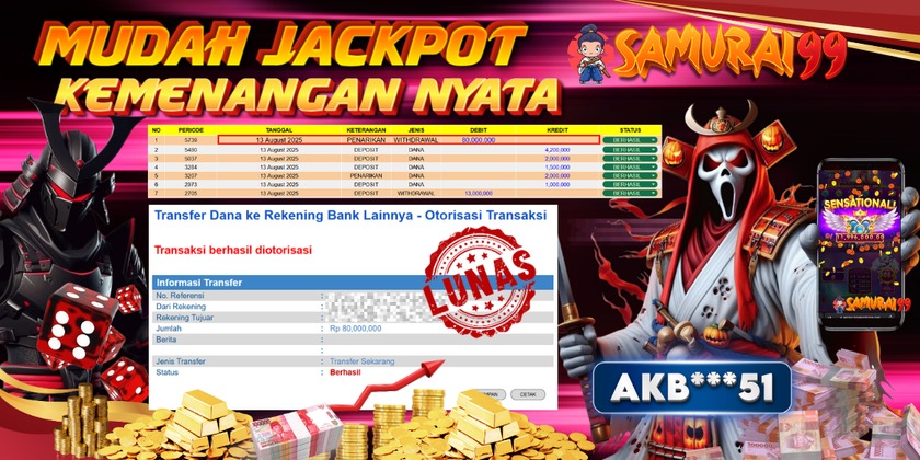 MAXWIN DI SAMURAI99 HARI INI